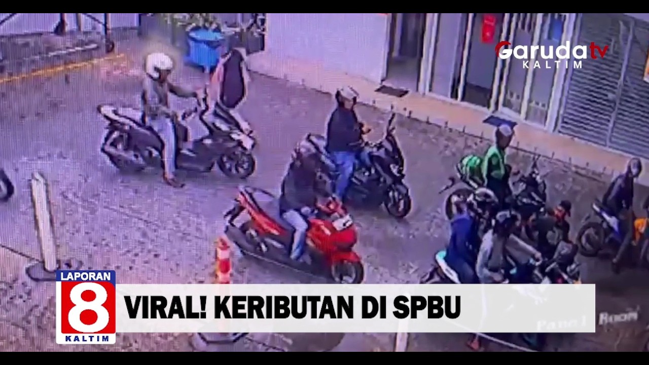 Viral! Serobot Antrian SPBU, Warga Baku Hantam