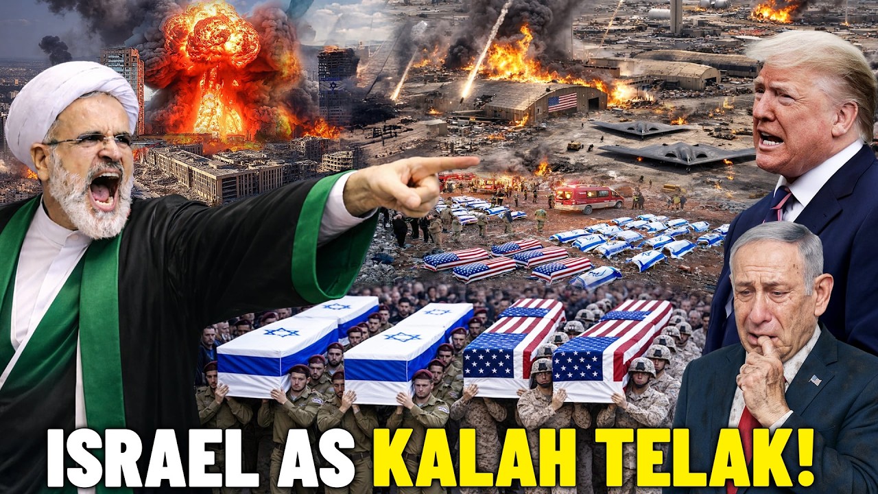 RUDAL BALASAN IRAN Datang Siang Malam Hantam Tel Aviv dan Pentagon? Tentara Israel-AS Tumbang
