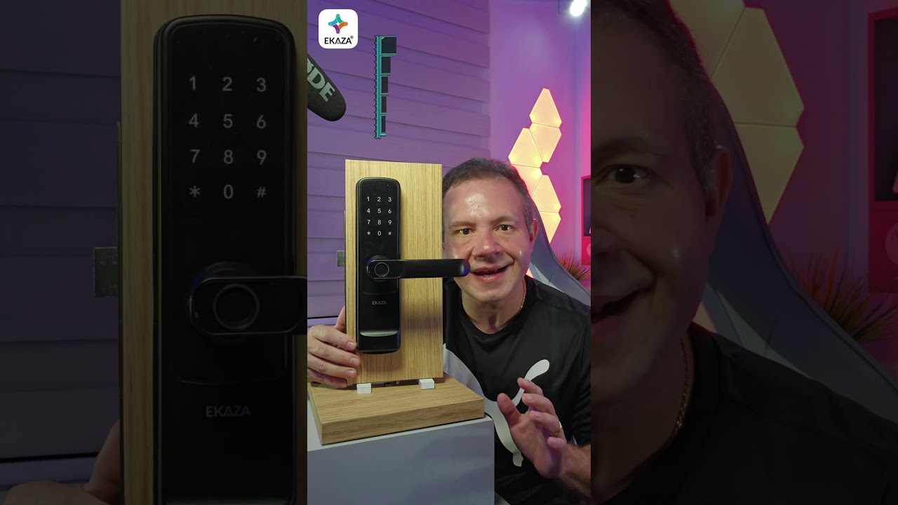 Essa Fechadura Inteligente BARATA Me Surpreendeu! 😮 #fechaduradigital  #casainteligente