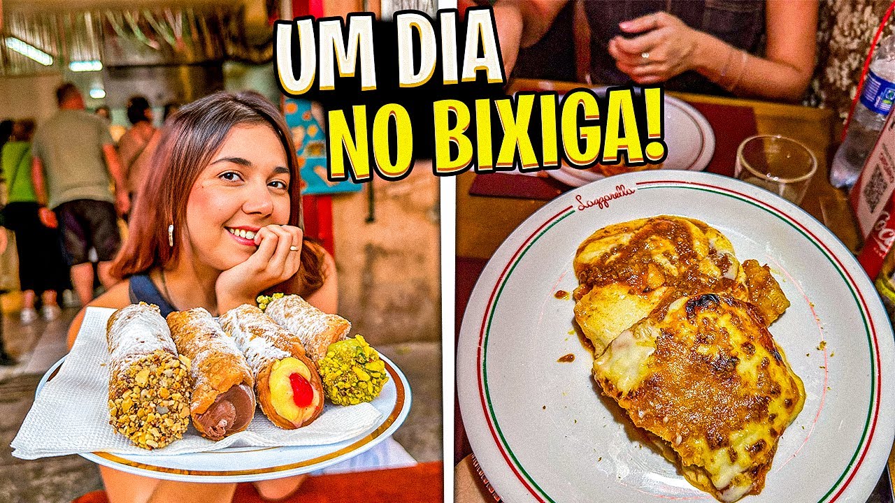 O que fazer no BIXIGA? / Cantina, Cannolli e Feirinha de Antiguidades