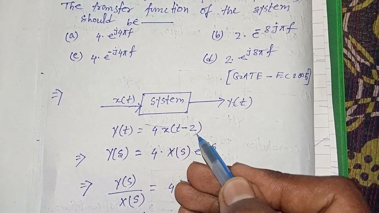 GATE Question on Laplace transform | Laplace transform solution