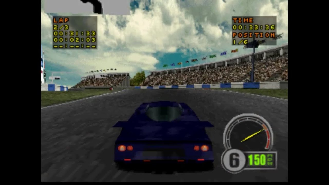 Test Drive 6 (1999) PSX Playthrough - Tournament Race - Class 4 Tour 1