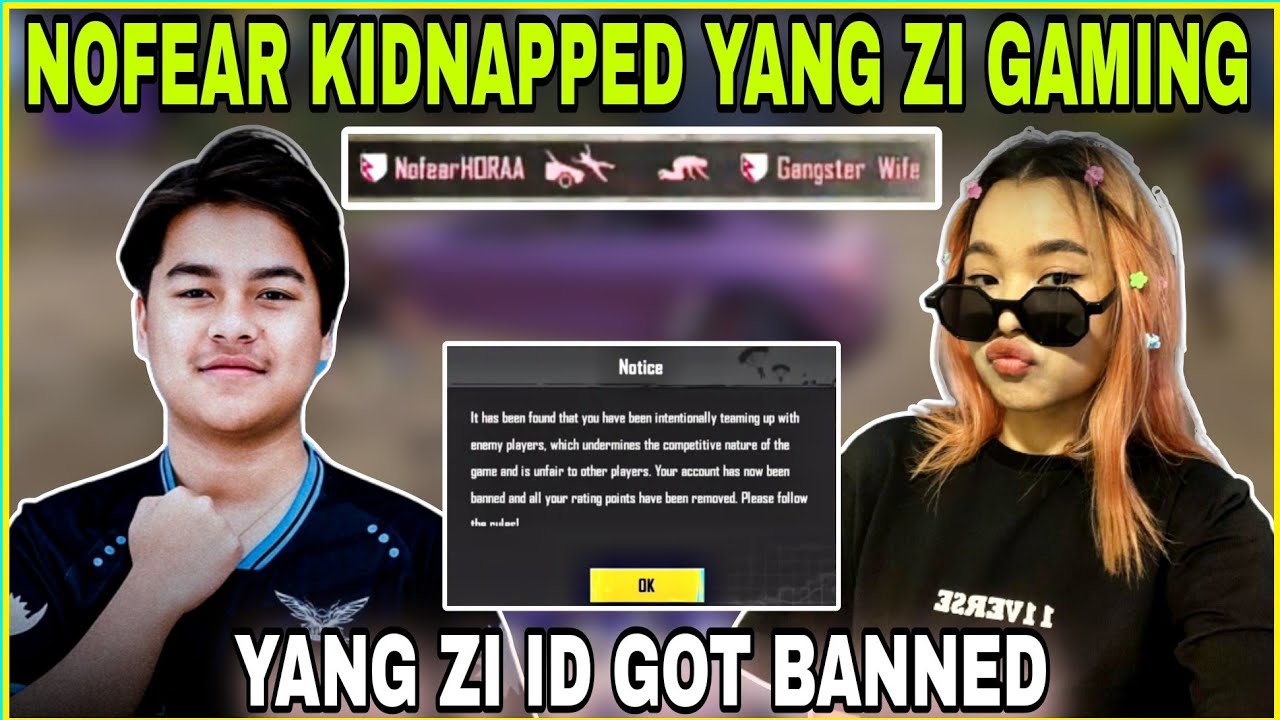 NoFear Kidnapped YanG Zi Gaming | NoFear & YanG Zi in Same Lobby | Clash with kvn