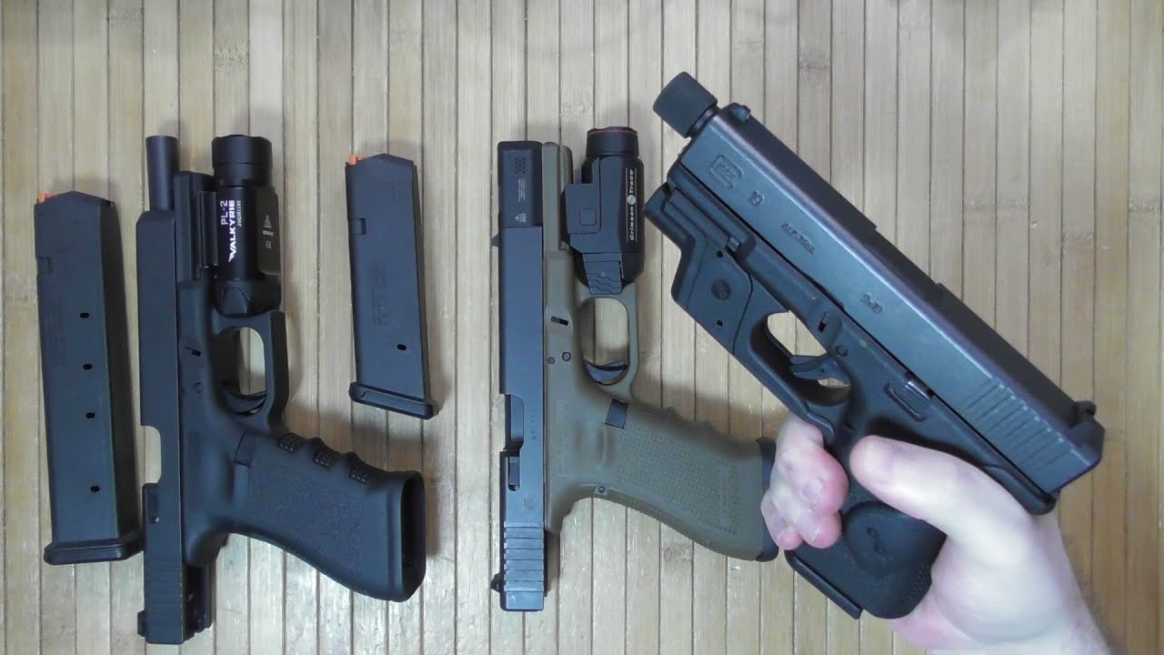 Модели Глоков - обновлённое сравнение