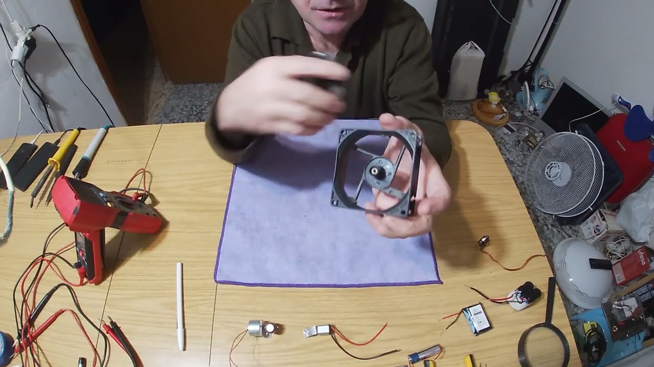 MOTOR MAGNETICO CON VENTILADOR