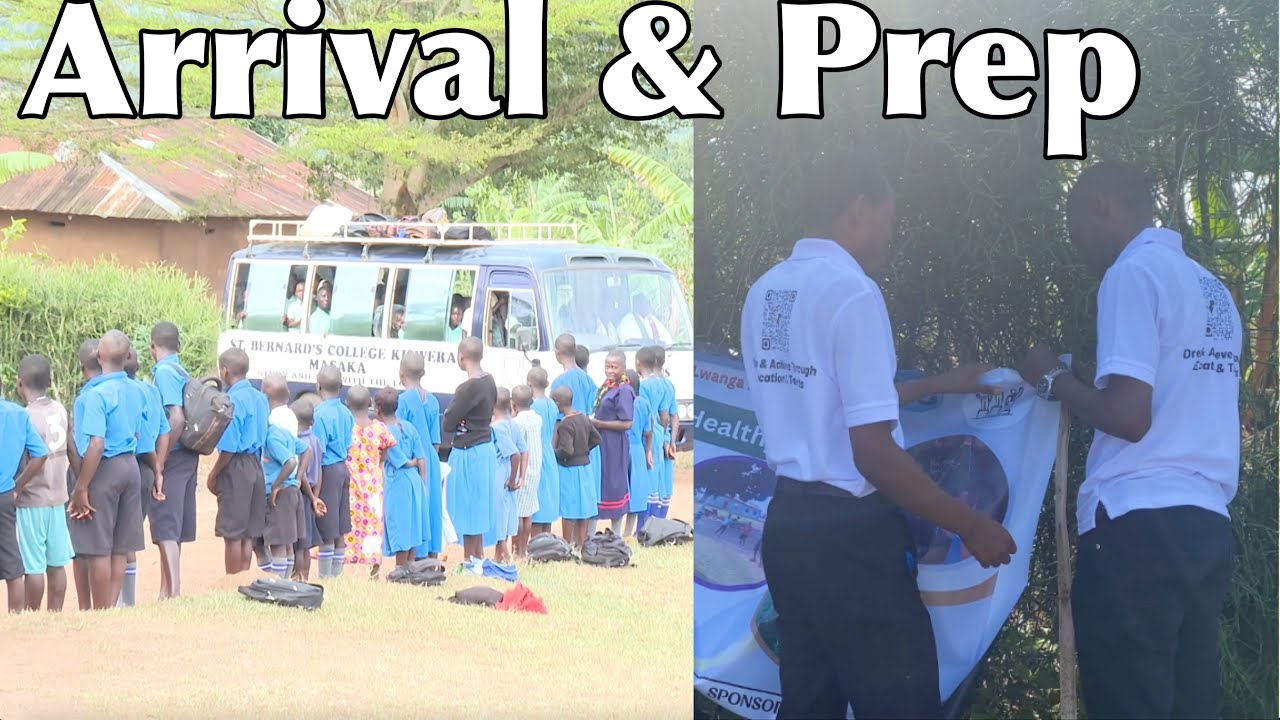 Visitors arrival | Greetings| Banner preparation #ruralgreatminds #sportschampionships