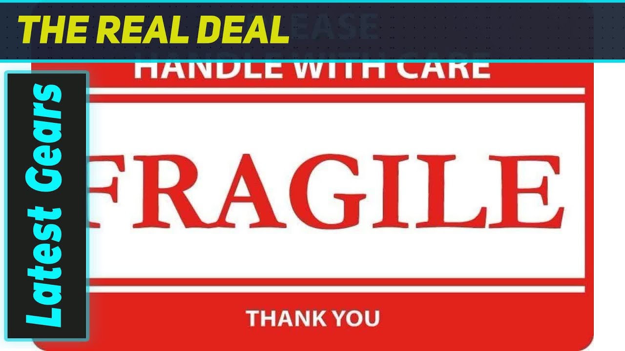 NMC National Marker Corp. LR05AL: The Toughest Fragile Label You'll Ever Need!