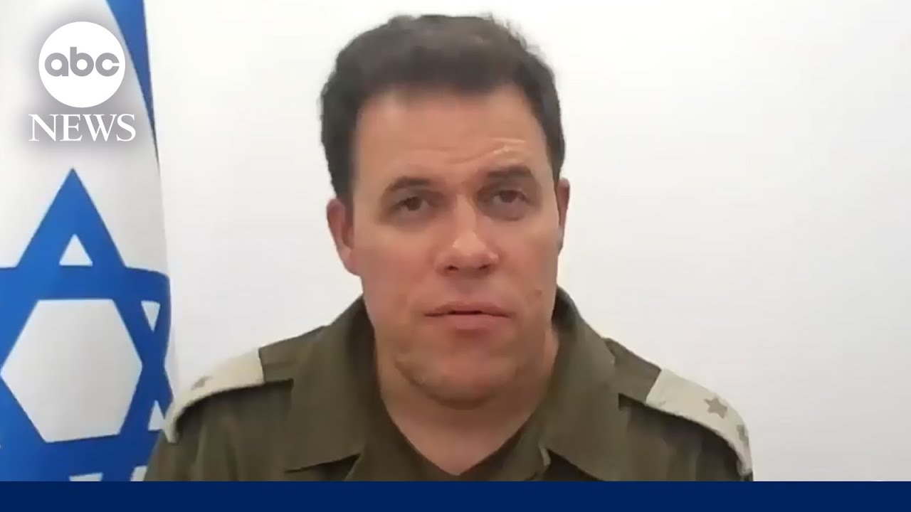 IDF spokesman defends airstrike on Jabalia refugee camp in Gaza