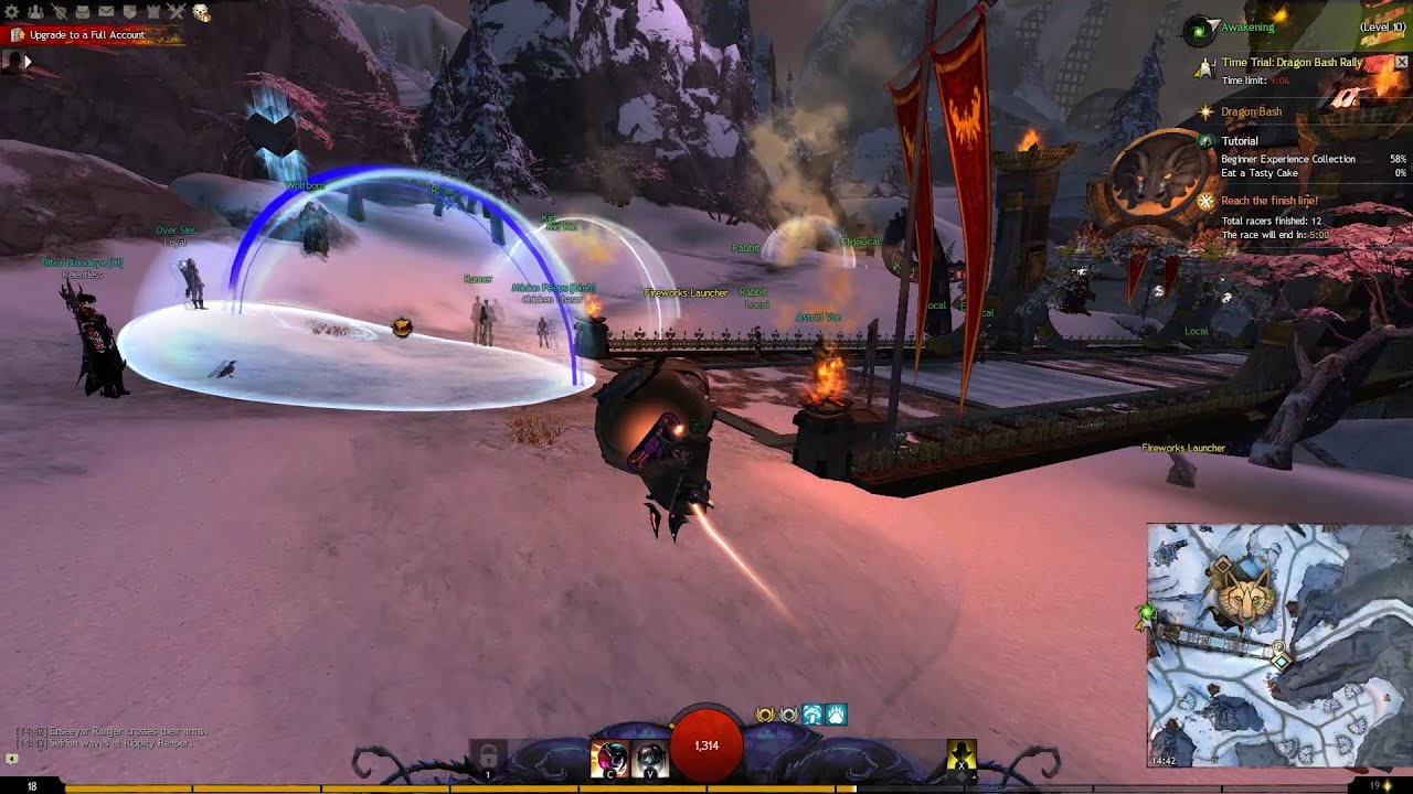 GW2 - [2020] (Rental Roller Beetle) Time Trial: Dragon Bash Rally [01:02.640][NA] | Hoelbrak