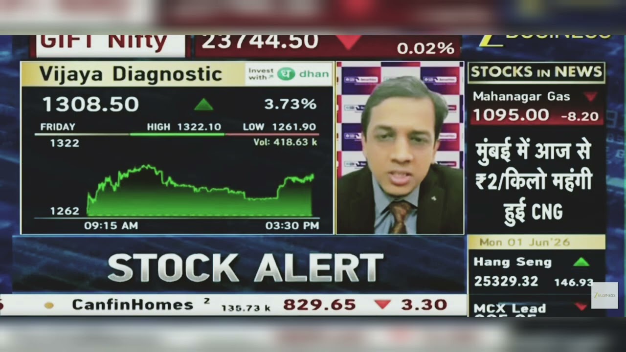 Vijaya Diagnostics Share News Today: Vijaya Diagnostics Share Latest News Today | June 1, 2026