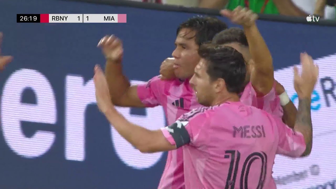 🤩🤝 Sociedad entre MESSI Y ALBA para GOL de SEGOVIA | New York Red Bulls 1-2 Inter Miami | MLS 2025