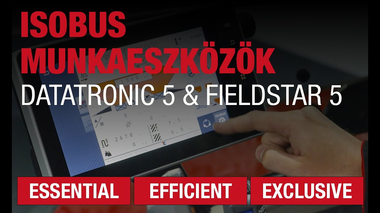 HASZNÁLAT | ISOBUS MUNKAESZKÖZÖK