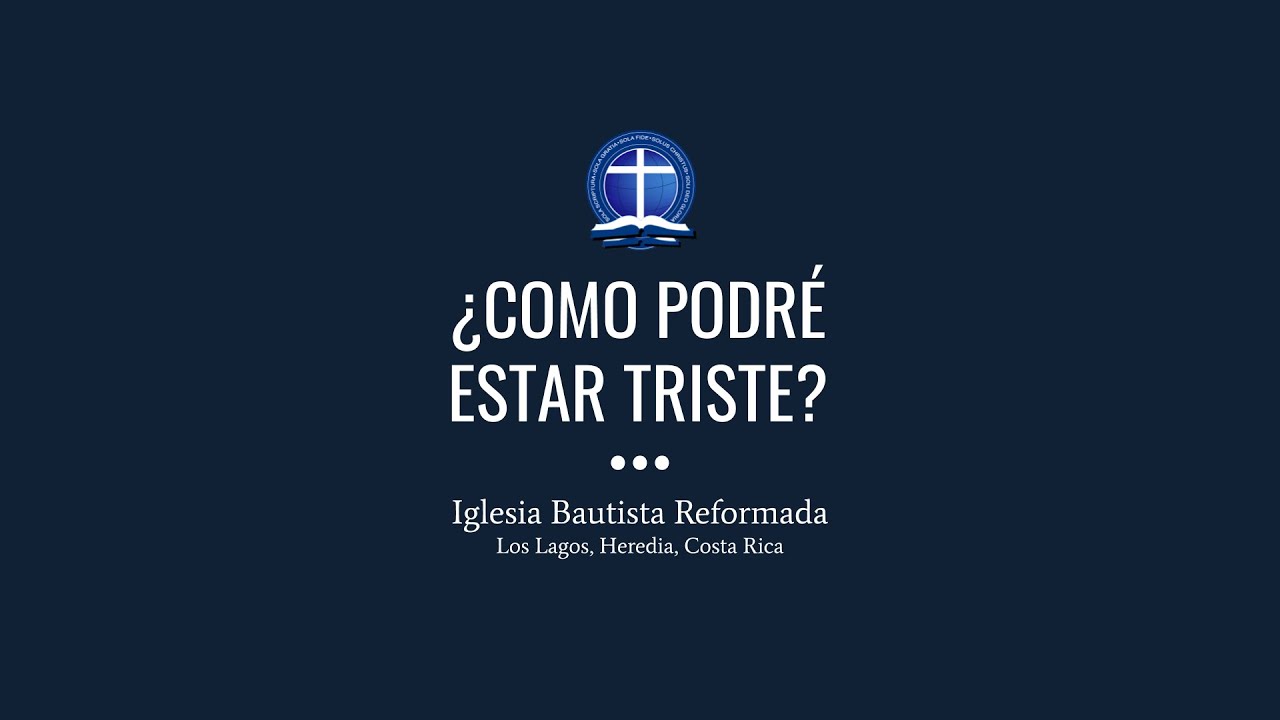 ¿Cómo podré estar triste?