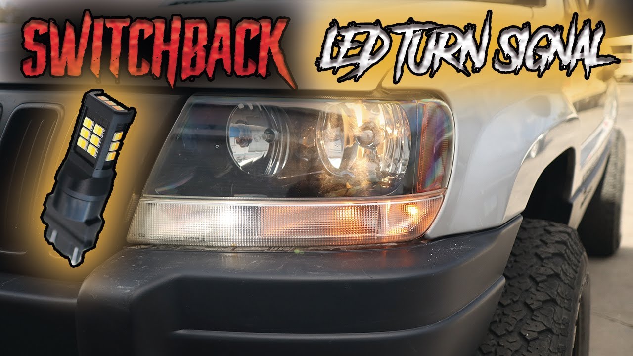 HOW TO REPLACE TURN SIGNAL BULB ( LED SWITCHBACK ) | Jeep Grand Cherokee WJ