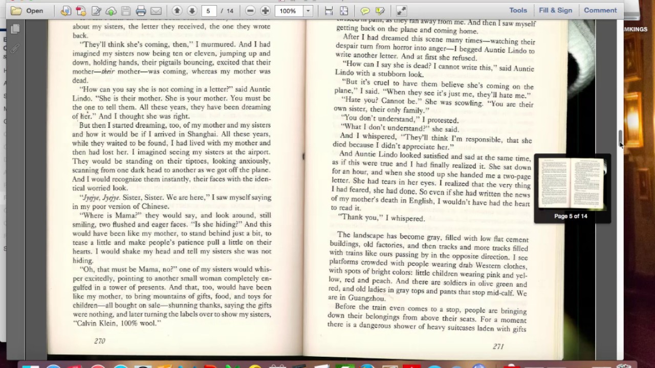 Video Lecture: AmyTan, the Diaspora and 