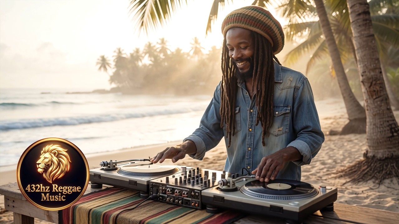 432Hz Positive Beach Vibes 🇯🇲 Roots Reggae 