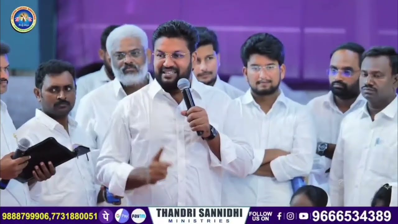 ఈరోజు తండ్రి సన్నిధి లో జరిగిన మహా అద్భుతం BR.SHALEM RAJ GARU #thandrisannidi #pvjosuph