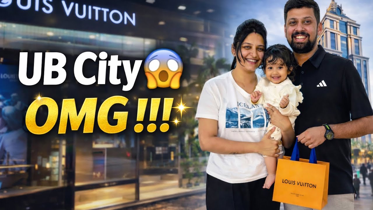 UB City Bangalore Shopping Vlog 🛍️ | Family Day Out | Costly or Worth It !!! 🫣