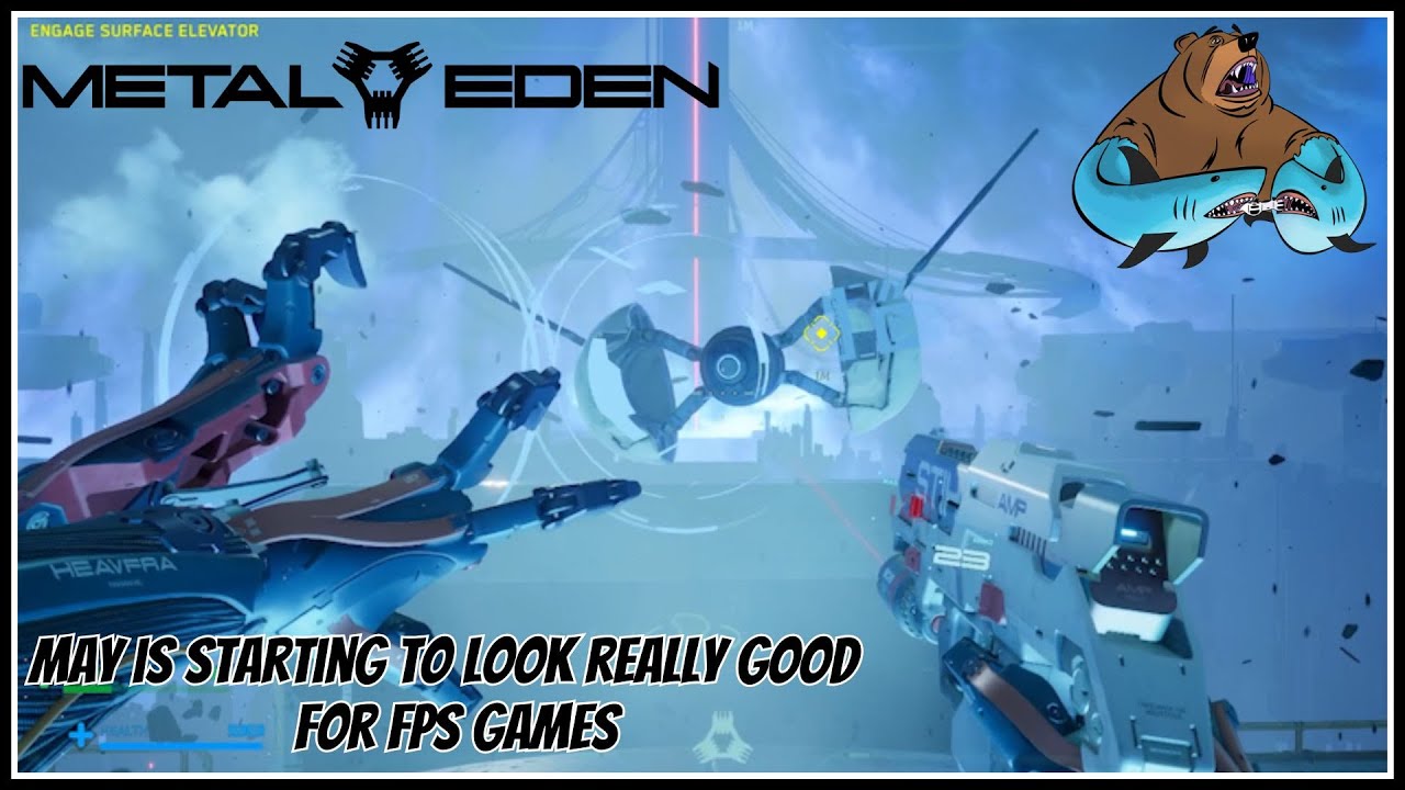 This Game Is A Amazing Blend Of Ghostrunner's Narrative And Doom's Run And Gun Gameplay - Metal Eden