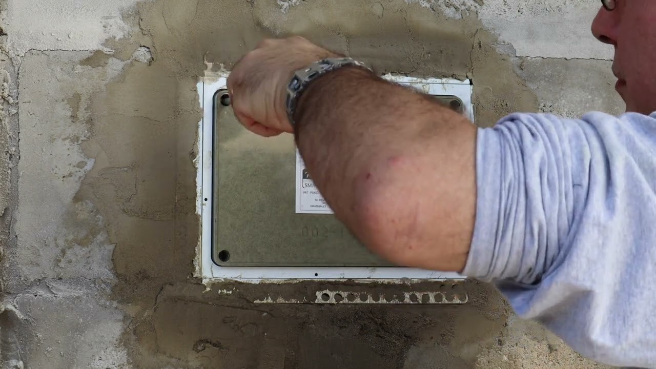 Frameless Flush Mount | Recessed Mount concrete/bricks | In-wall |  Best Mount | WALL-SMART