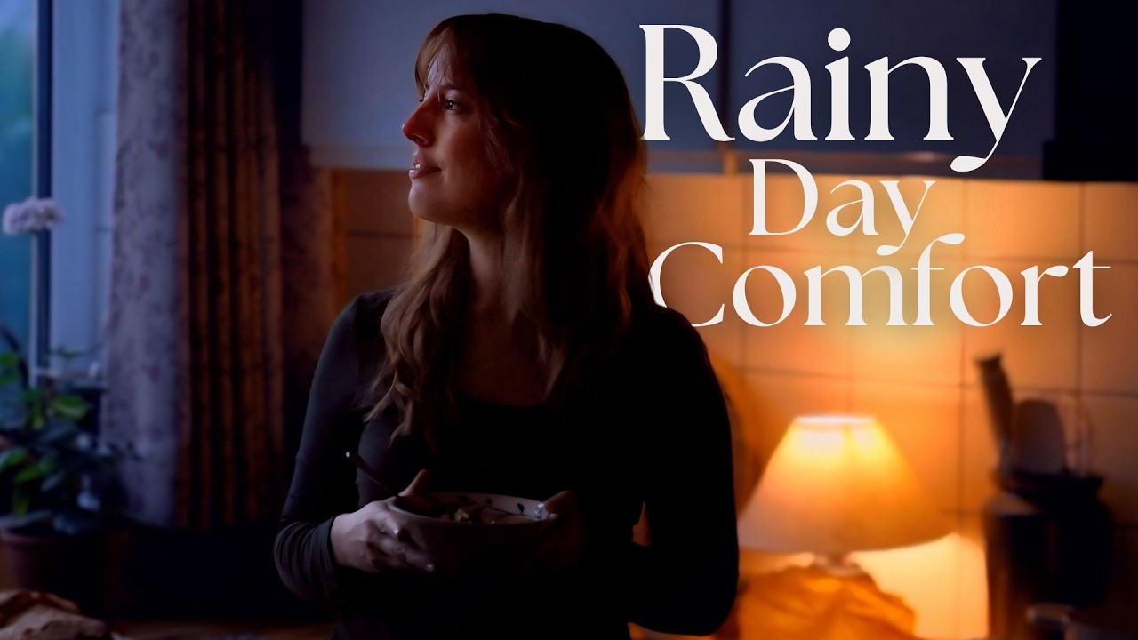 Cosy Rainy Day Vlog 🌧️ Slow Living at Home, Baking Bread & Winter Comfort