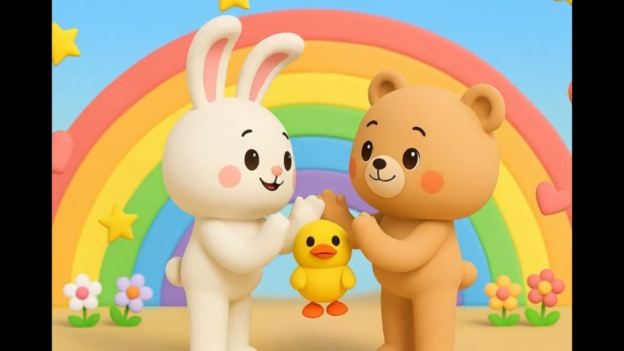 Sharing Is Caring 🤝 English Song | Kids Cartoon Song | Learn Sharing & Kindness | Nursery Rhymes