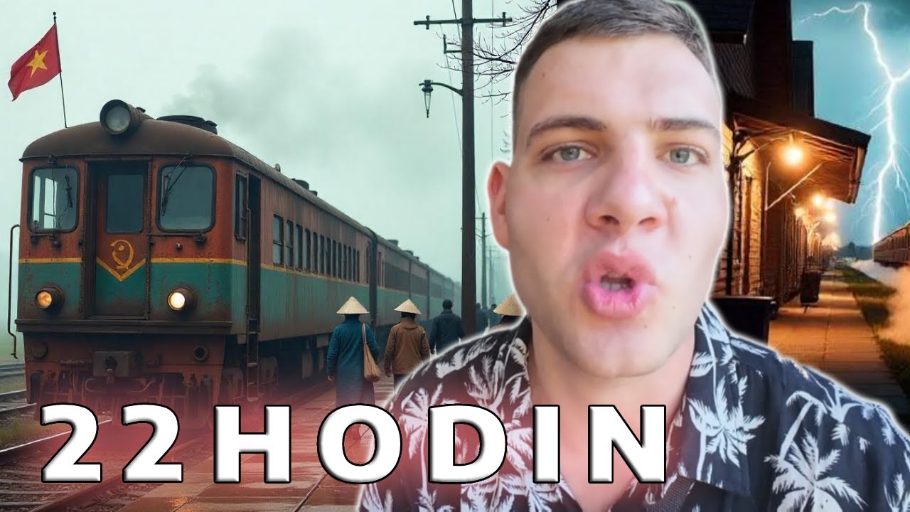 Zkusil Jsem Jízdu ve Vietnamském Nočním Vlaku!🇻🇳