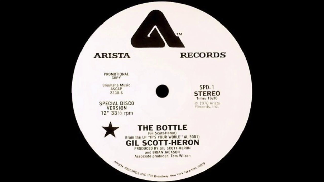 Gil Scott Heron  - The Bottle (Dasboy Edit)