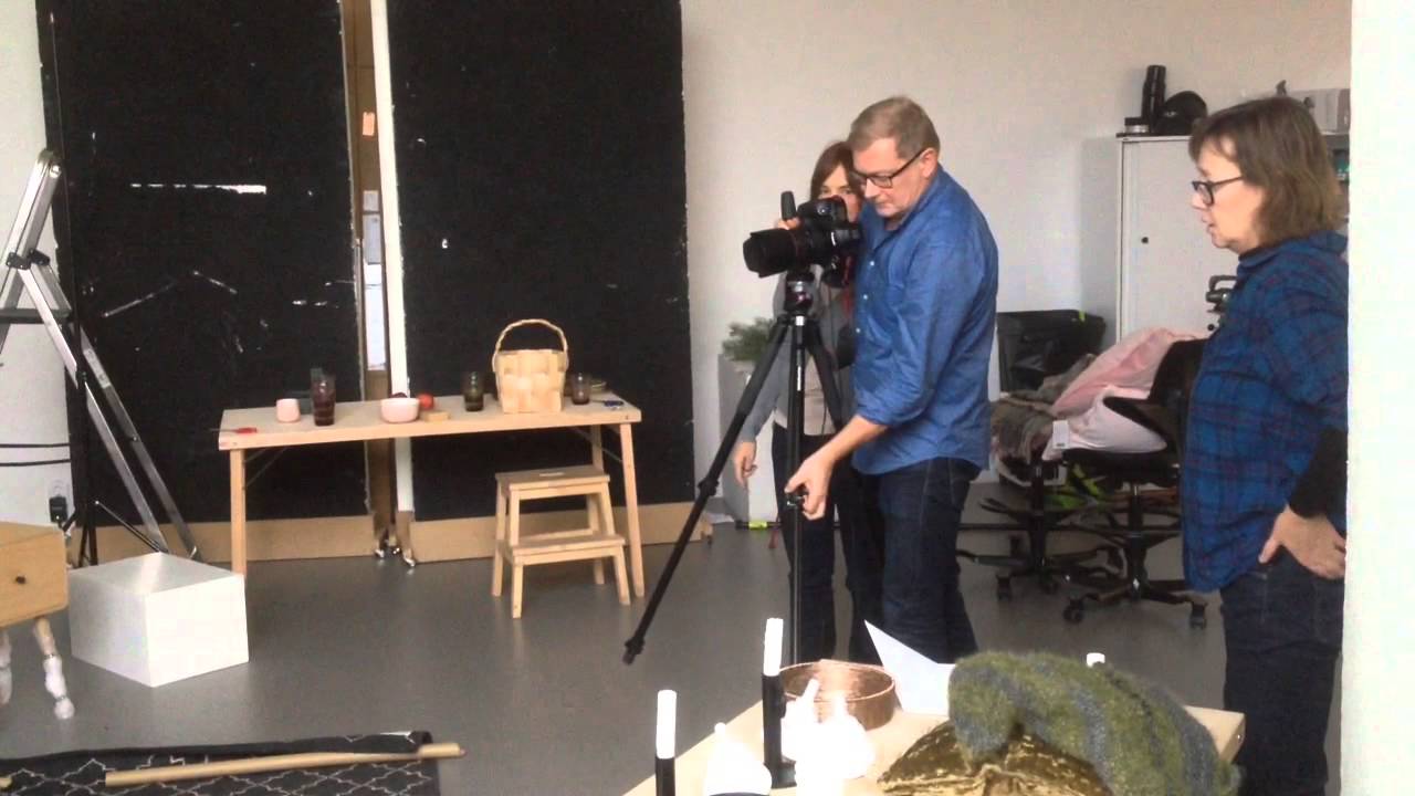Behind the scenes: Lantliv i fotostudion