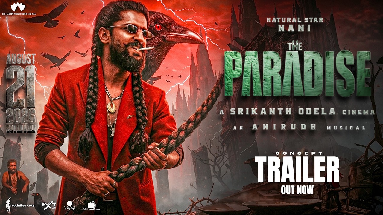 🔥 The Paradise : RAW STATEMENT | Trailer (Hindi) Concept | Nani | Srikanth Odela | Anirudh | SLV