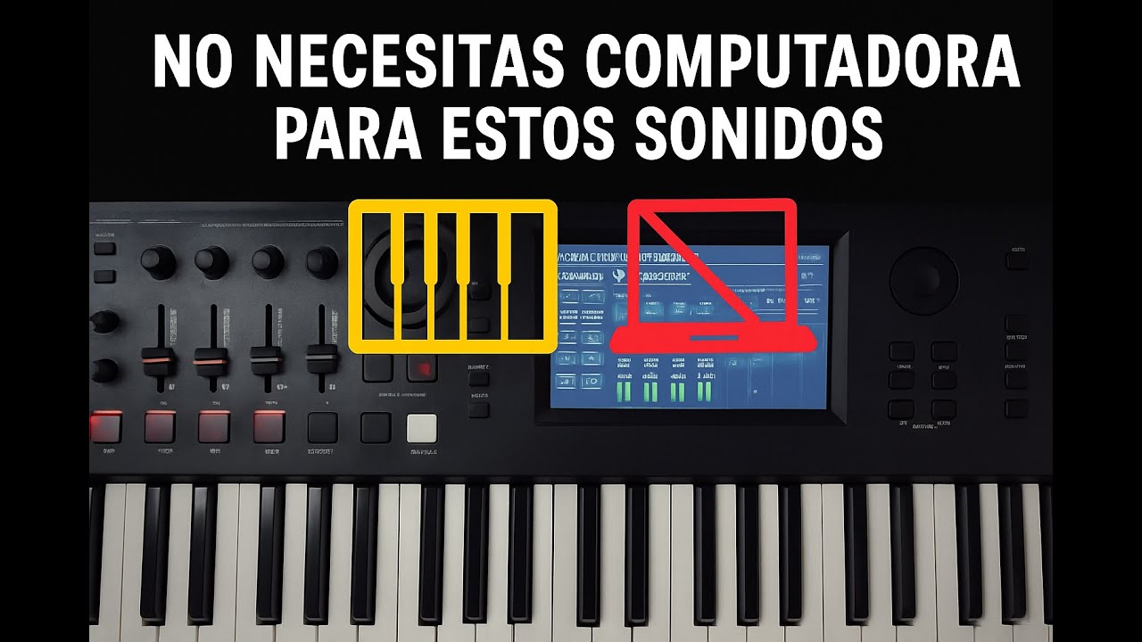 NO ME AVERGUENZO DEL EVANGELIO-explicacion y sonidos para piano Yamaha MODX
