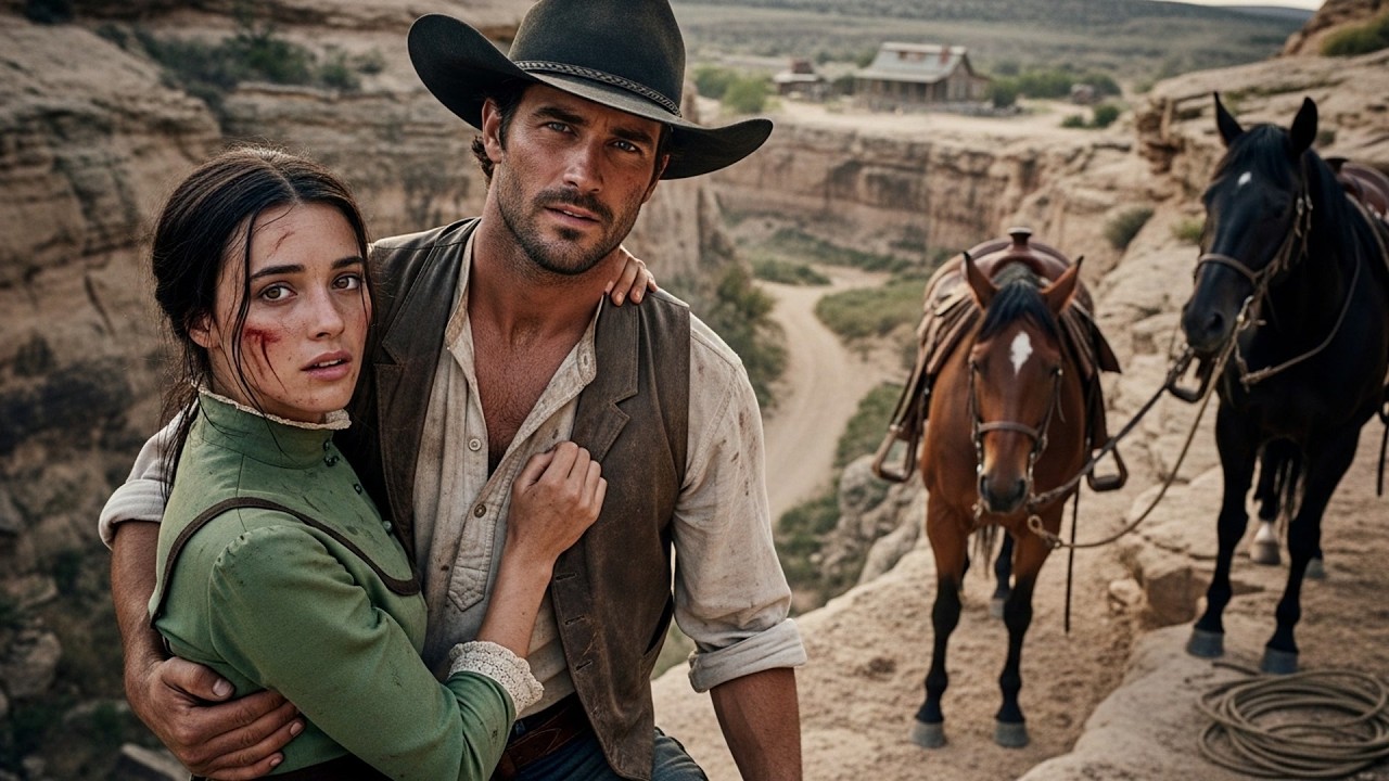 He Saw Her Horse Standing At The Edge Looking Down, The Cowboy Found Her In The Ravine And Saved Her