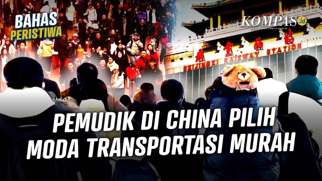 China Pecah Rekor Mudik 9,5 Miliar Perjalanan Saat Imlek