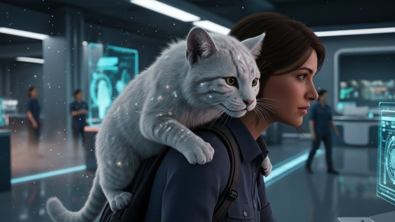 A Predator Cub Cat Climbed Onto the Human’s Back — She Transported It Through the Whole Shift