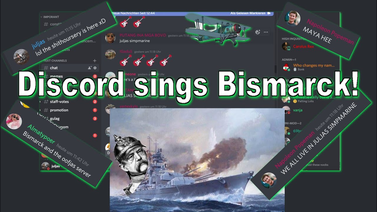 Discord sings Bismarck