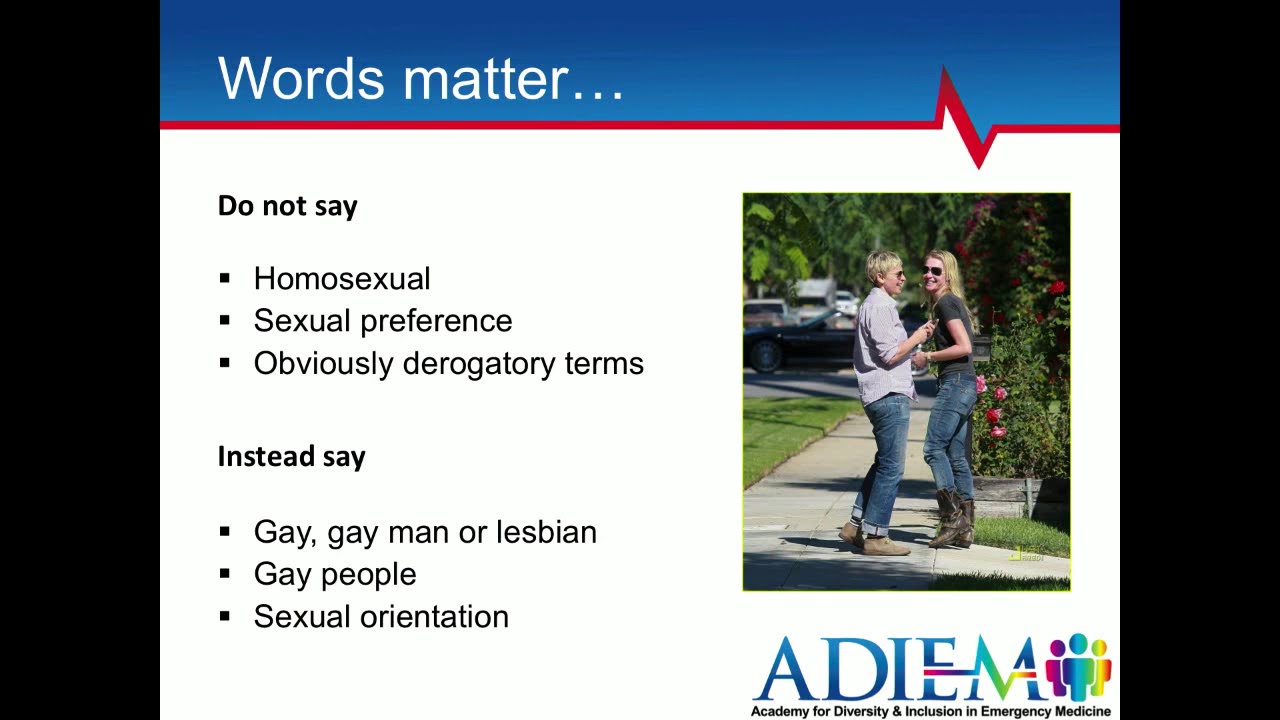LGBTQ in the ED: Sexual Orientation