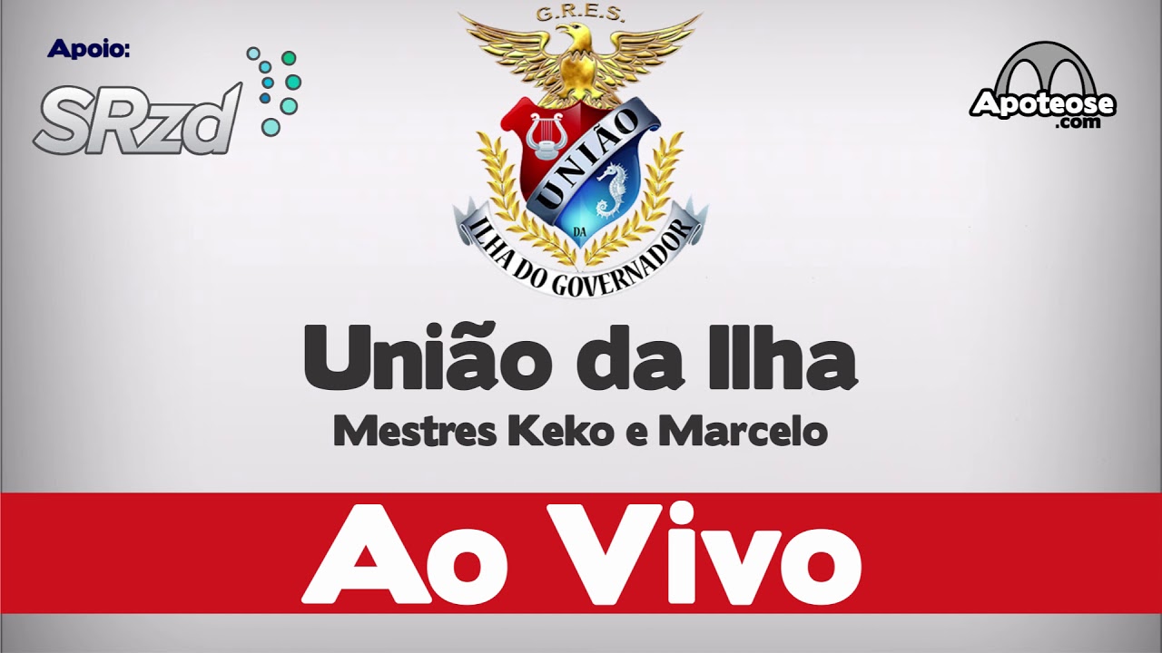 União da Ilha  2020 - Bateria no desfile oficial - Áudio ao vivo - #desfile2020