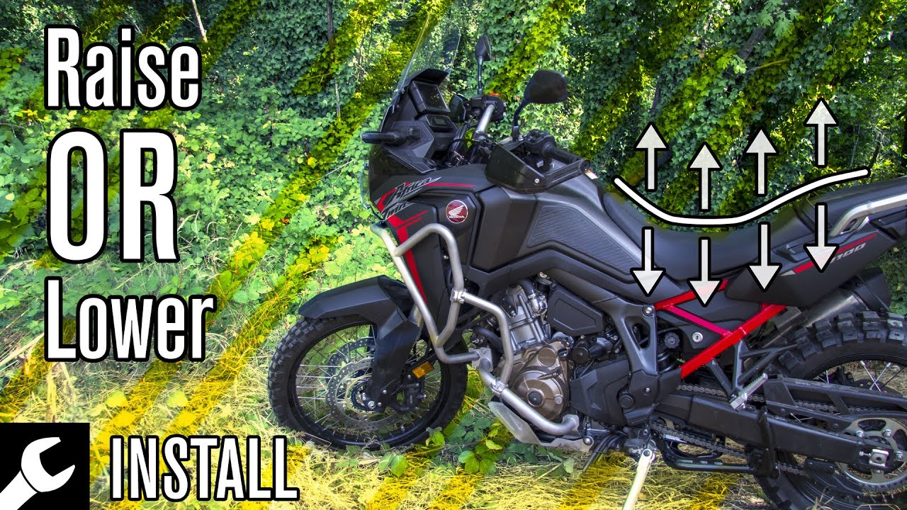 Установка тяги Honda Africa Twin Lowering Linkage от AltRider