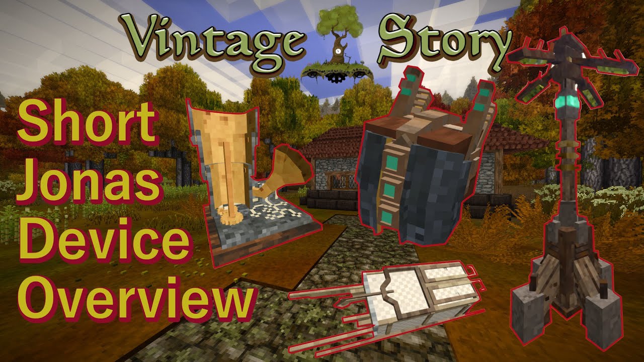 Vintage Story 1.20 Jonas Device Overview