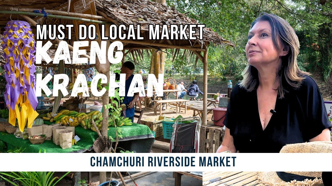Riverside Local Market in Kaeng Krachan