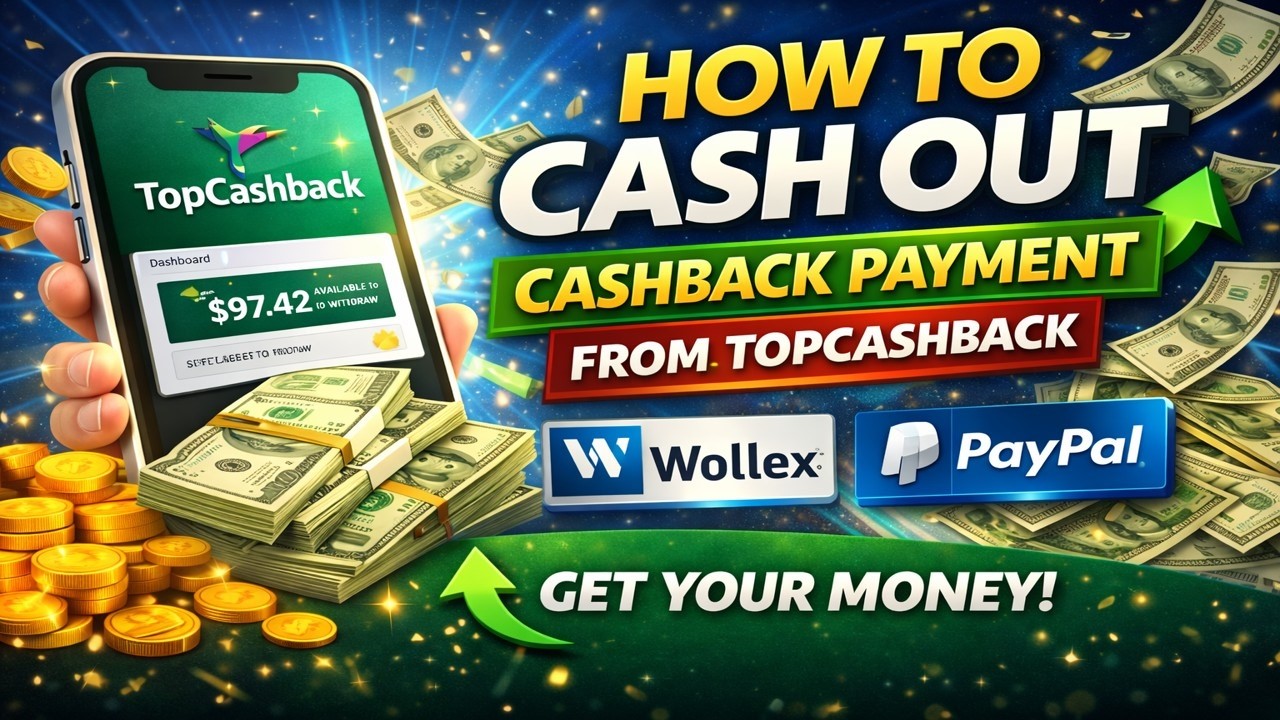 How to Cash Out TopCashback Payment 💰 Step-by-Step Guide | Withdraw Cashback to PayPal & Bank