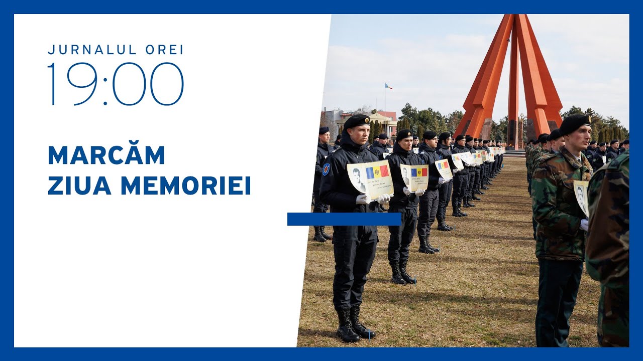 În Moldova este marcată Ziua Memoriei, pentru comemorarea eroilor căzuţi în luptele din 1992