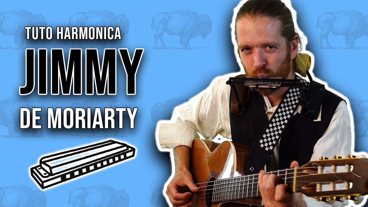 Jimmy Moriarty Harmonica Tuto Facile Debutant avec partition