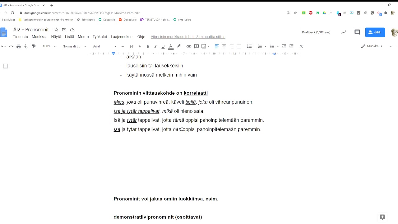 ÄI2 – Pronominit