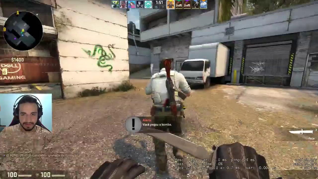 CSGO GC Level Baixo Com Os Amigos