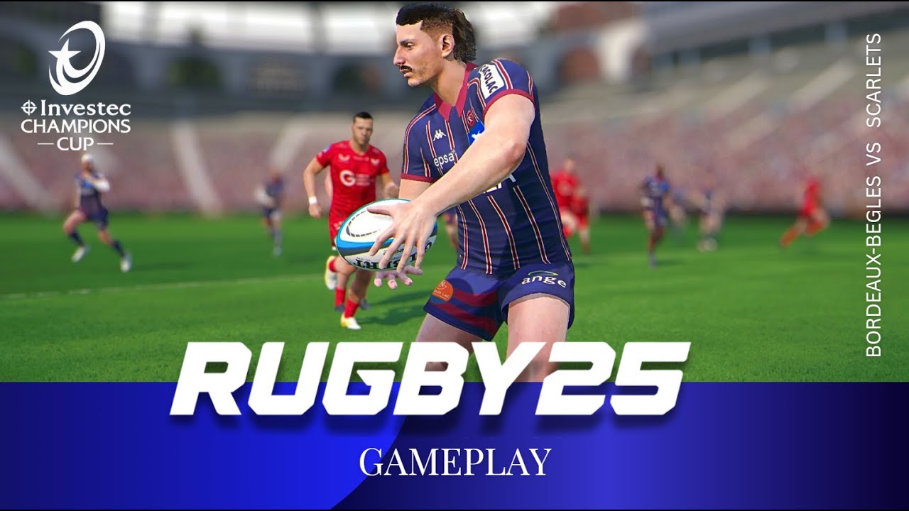 Регби 25 | Бордо-Бегль против Скарлетс | 2-й тур Кубка чемпионов Investec 2025/26