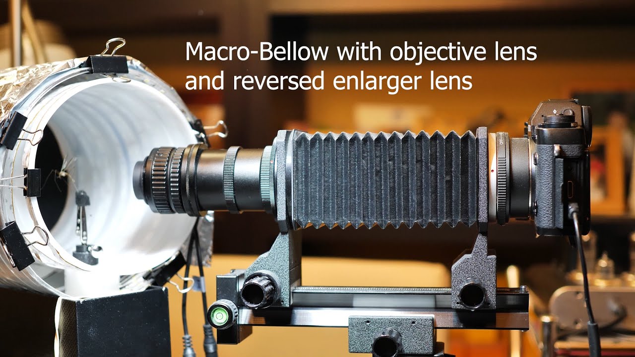 Extreme Macro photography with objectives lens and reversed enlarger lens