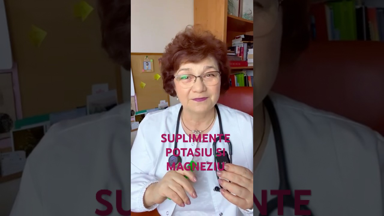 Suplimente de potasiu și magneziu - fără analize, fără recomandare? #drdeakeva #magneziu #potasiu ￼
