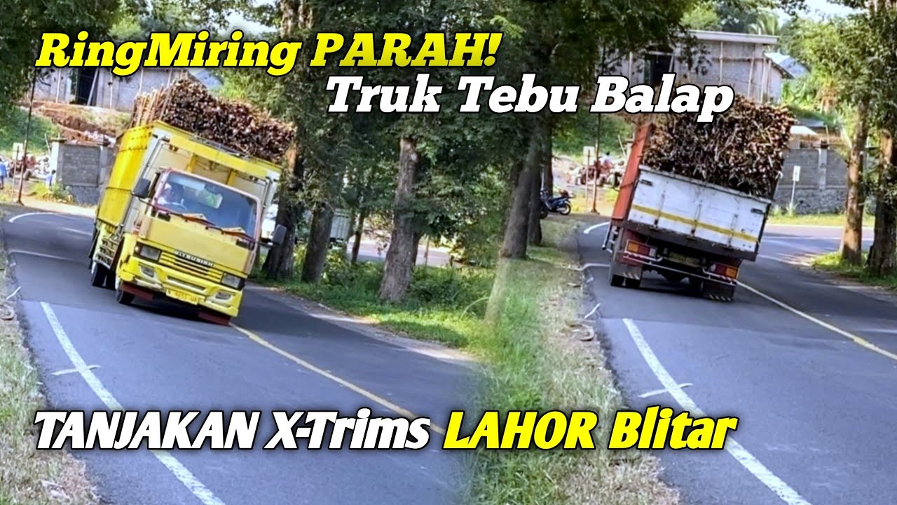 Ringmiring PARAH Truk Tebu Balap Tanjakan Viral Lahor || OLENG TRUK TEBU 2024