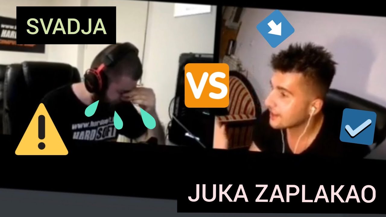 *JUKA ZAPLAKAO U VANIMY-EVOM LIVE-U* SVADJA VANIMY I JUKA*DRAMA*